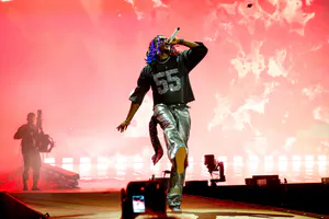 Young Thug, Coachella 모쉬핏서 North West와 Teyana Taylor 보호해 화제