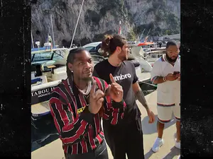 Offset, F1이 끝난 모나코에서 '여성 보호' 하다 몸싸움 직전