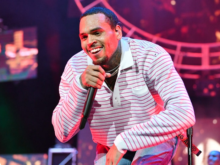 Chris Brown, 법적 분쟁 직후 팬과 파격 퍼포먼스