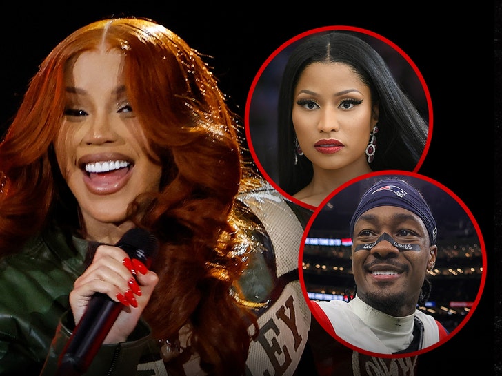 Cardi B 콘서트, 놀라운 게스트들로 화제... Nicki Minaj 동생과 Stefon Diggs 어머니 참석