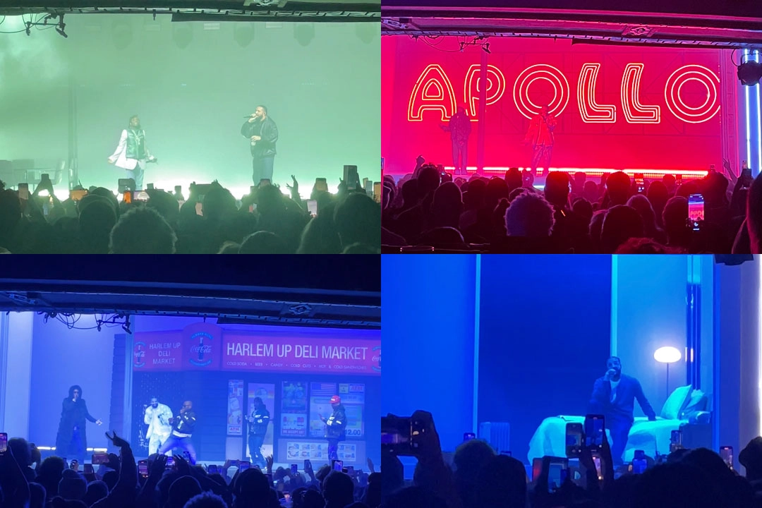 Drake, Apollo Theater에서 Lil Uzi Vert·21 Savage·Dipset 깜짝 소환하며 역대급 밤 완성