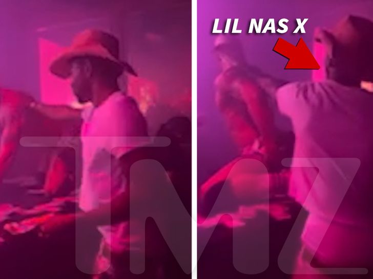 Lil Nas X, 스트리퍼에게 돈 세례... 체포 1년 만의 화려한 귀환