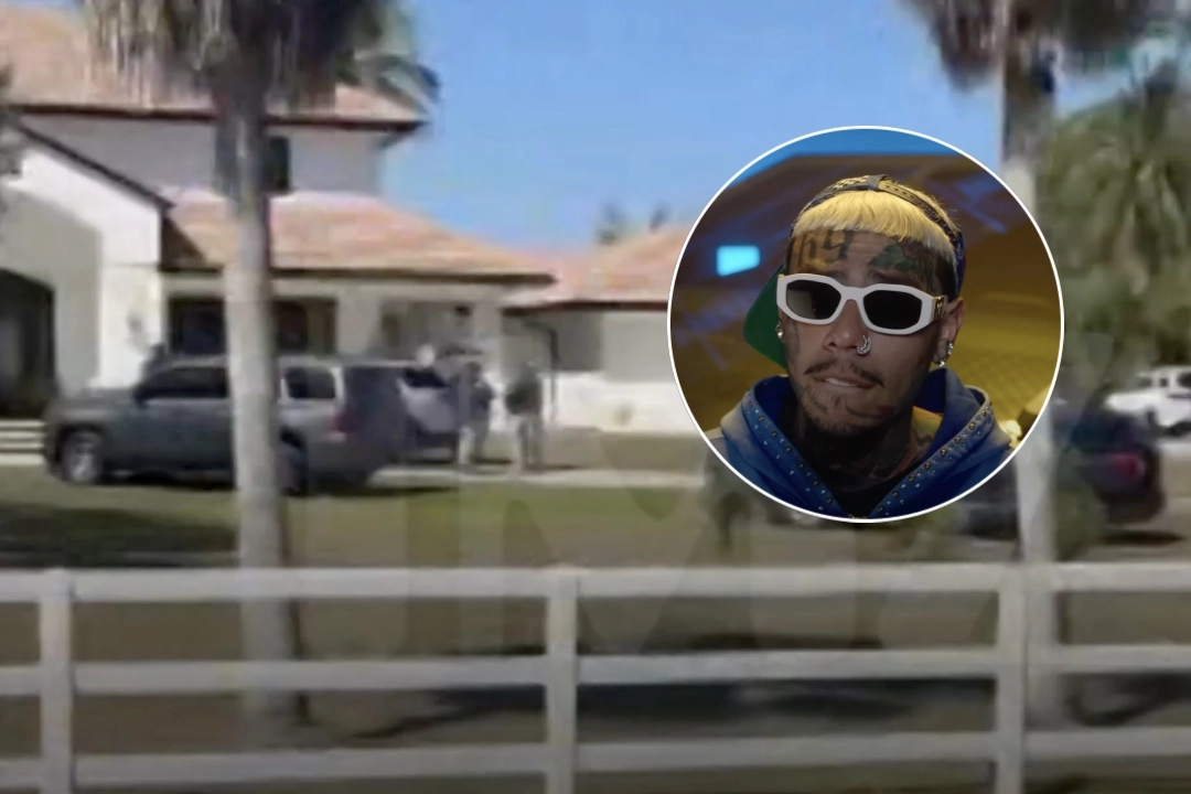 6ix9ine의 저택에서 총기와 마약 발견, 대규모 압수수색 진행