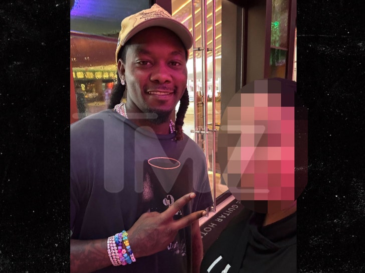 Offset, 총격 사건 직전까지 팬들과 웃으며 사진 촬영