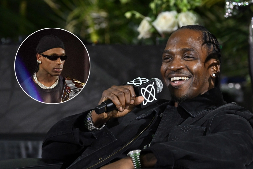 Pusha T, Travis Scott 담긴 비밀 영상 있다고 폭로