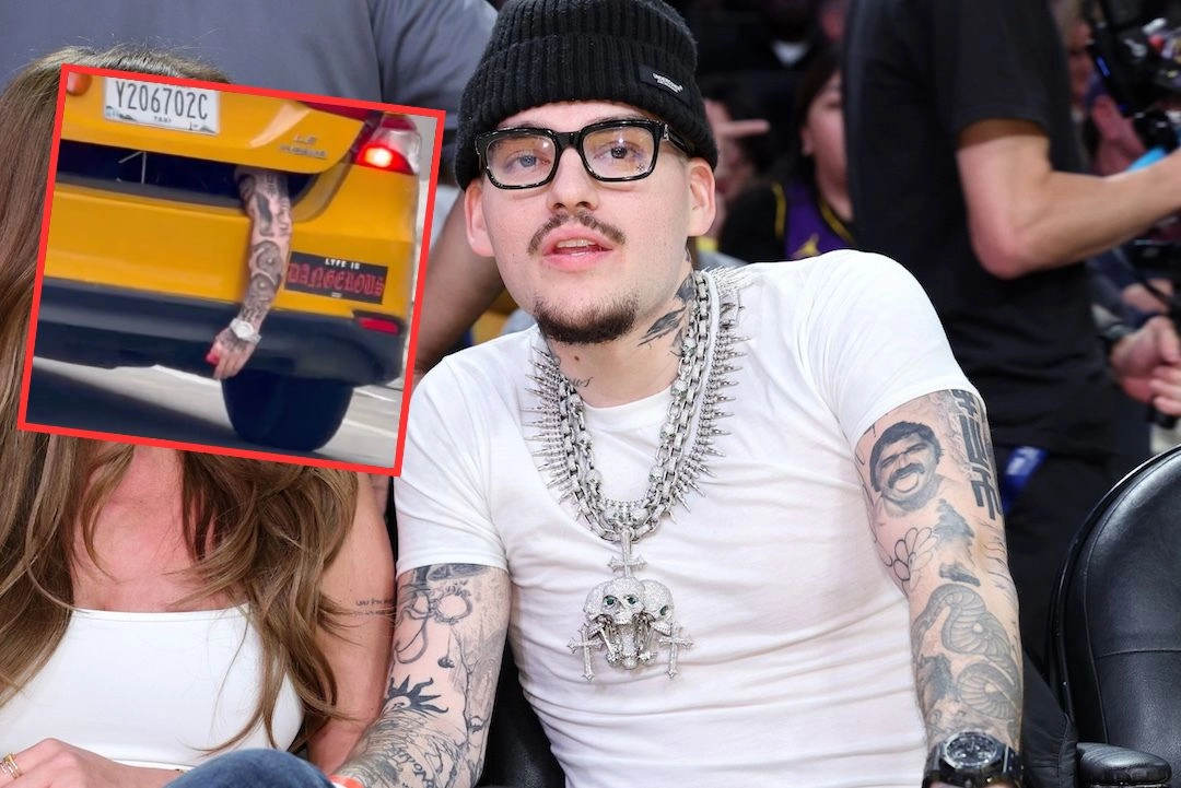 Yeat, 트렁크에서 팔 매달린 택시로 충격 마케팅 펼쳐