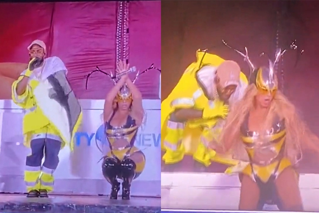 Kendrick Lamar, 비욘세 공연 중 마이크 고장 사고