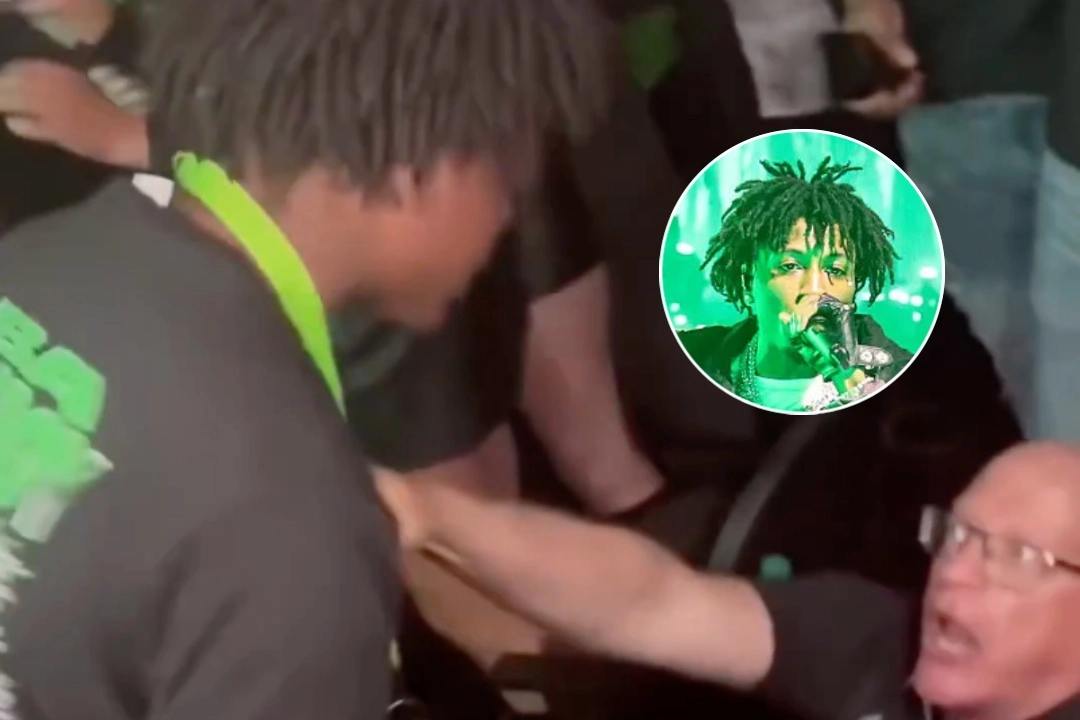 NBA YoungBoy 콘서트에서 미성년자 팬이 직원 폭행