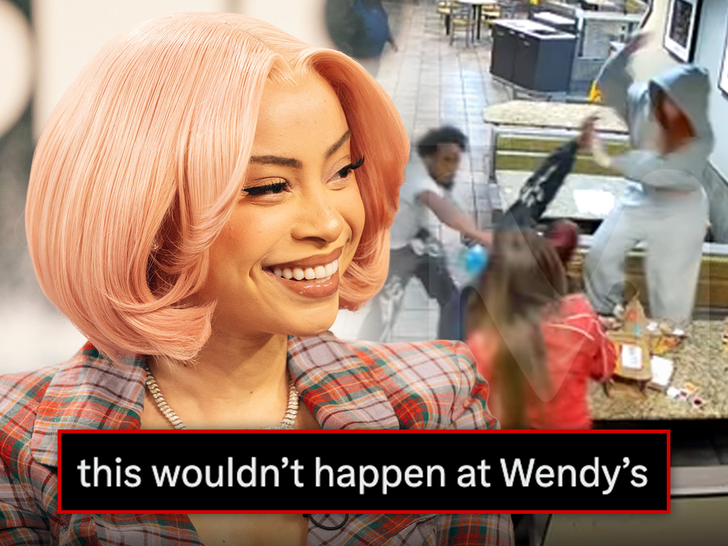 Ice Spice, 맥도날드 팬과 난투극... "웬디스였으면 안 그래"