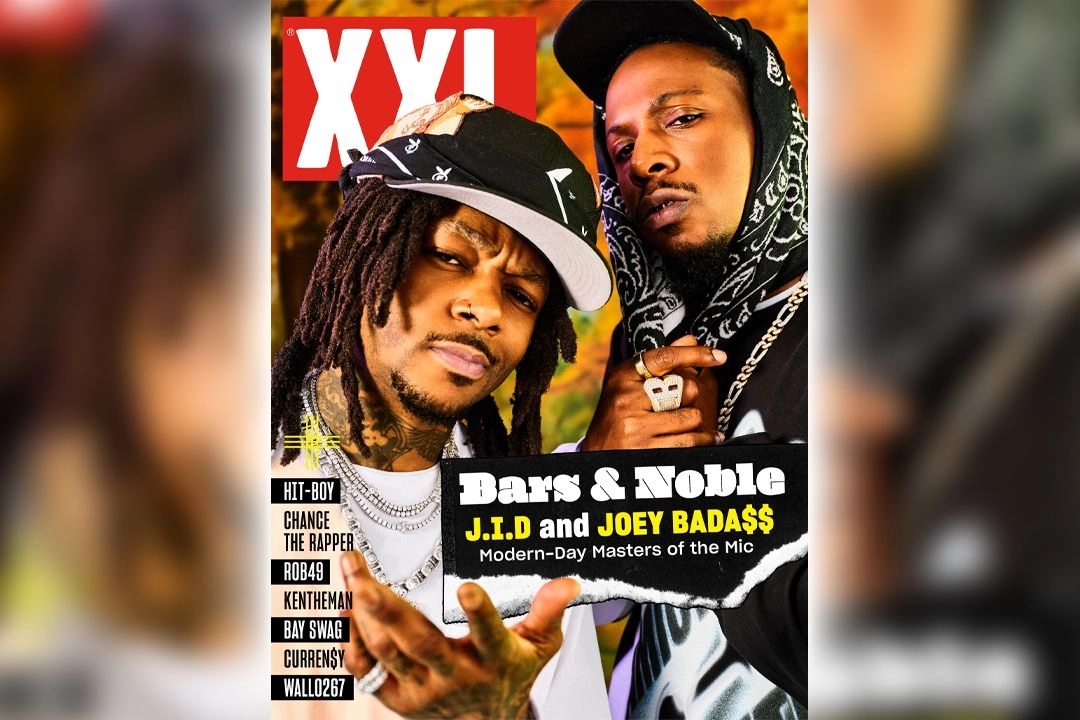 J.I.D와 Joey Bada$$, XXL 매거진 2025년 가을호 커버 장식