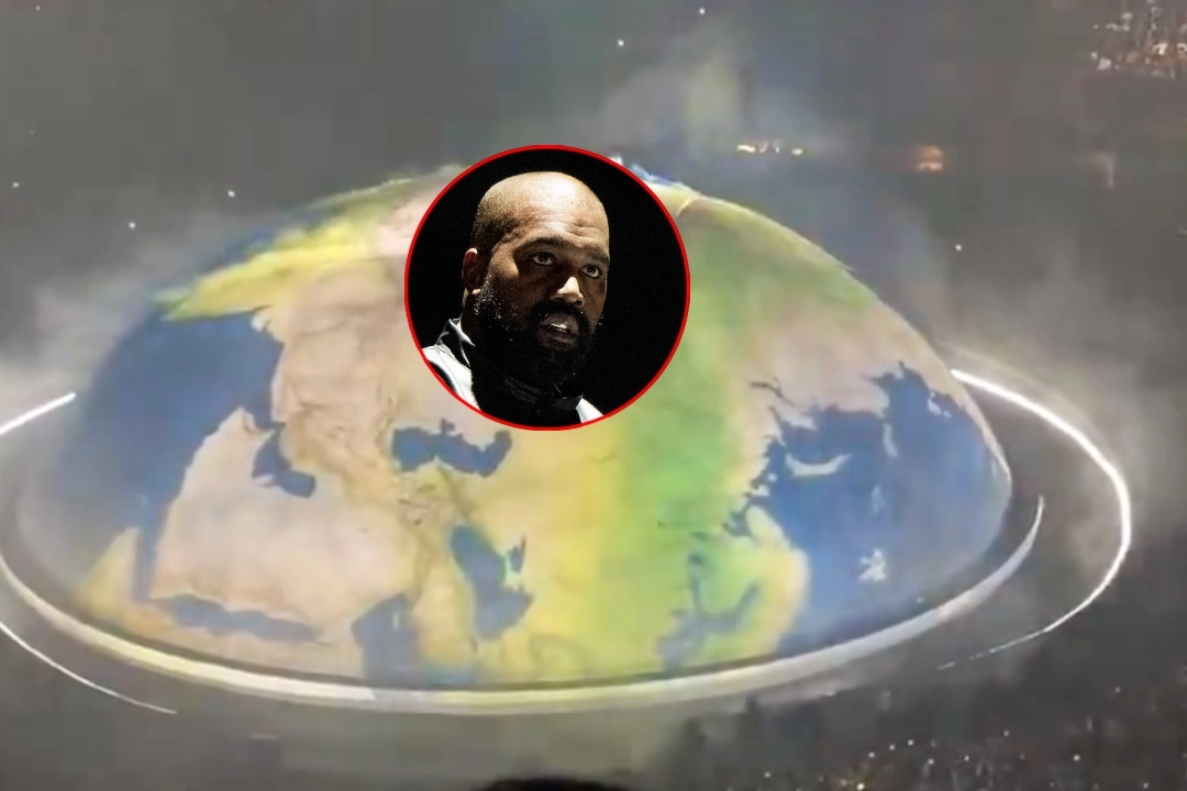 Ye, LA 컴백 콘서트서 히트곡 총출동...거대한 지구 세트, 딸 North와 Don Toliver까지