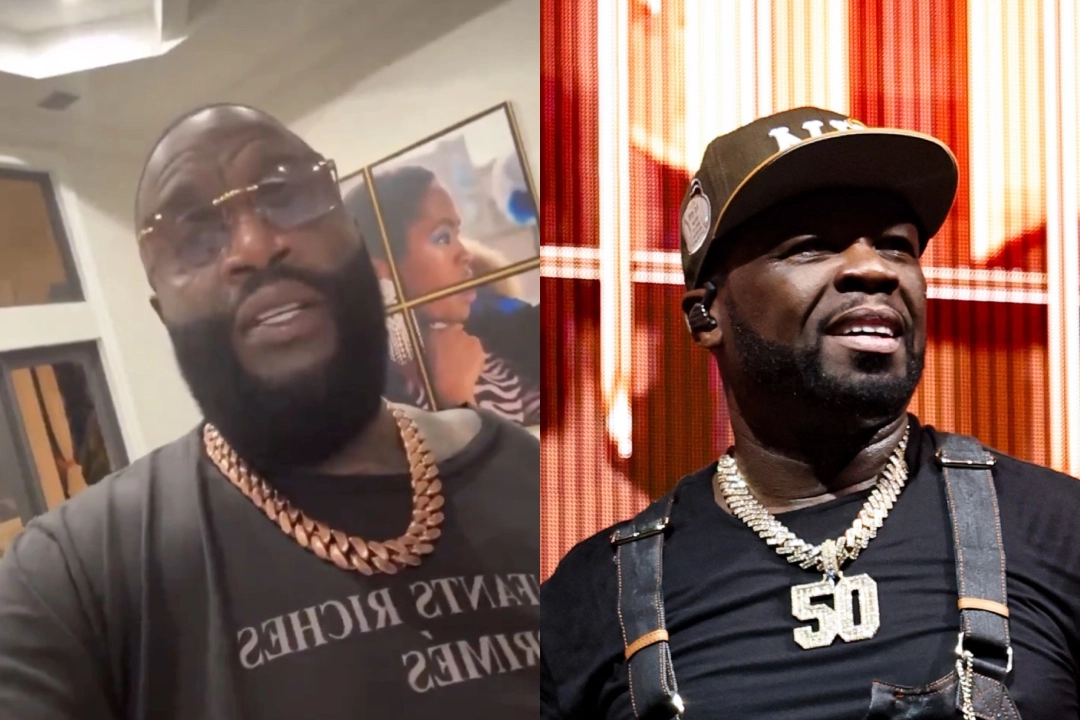 Rick Ross, 50 Cent 마스터 녹음 사겠다며 디스전 재점화