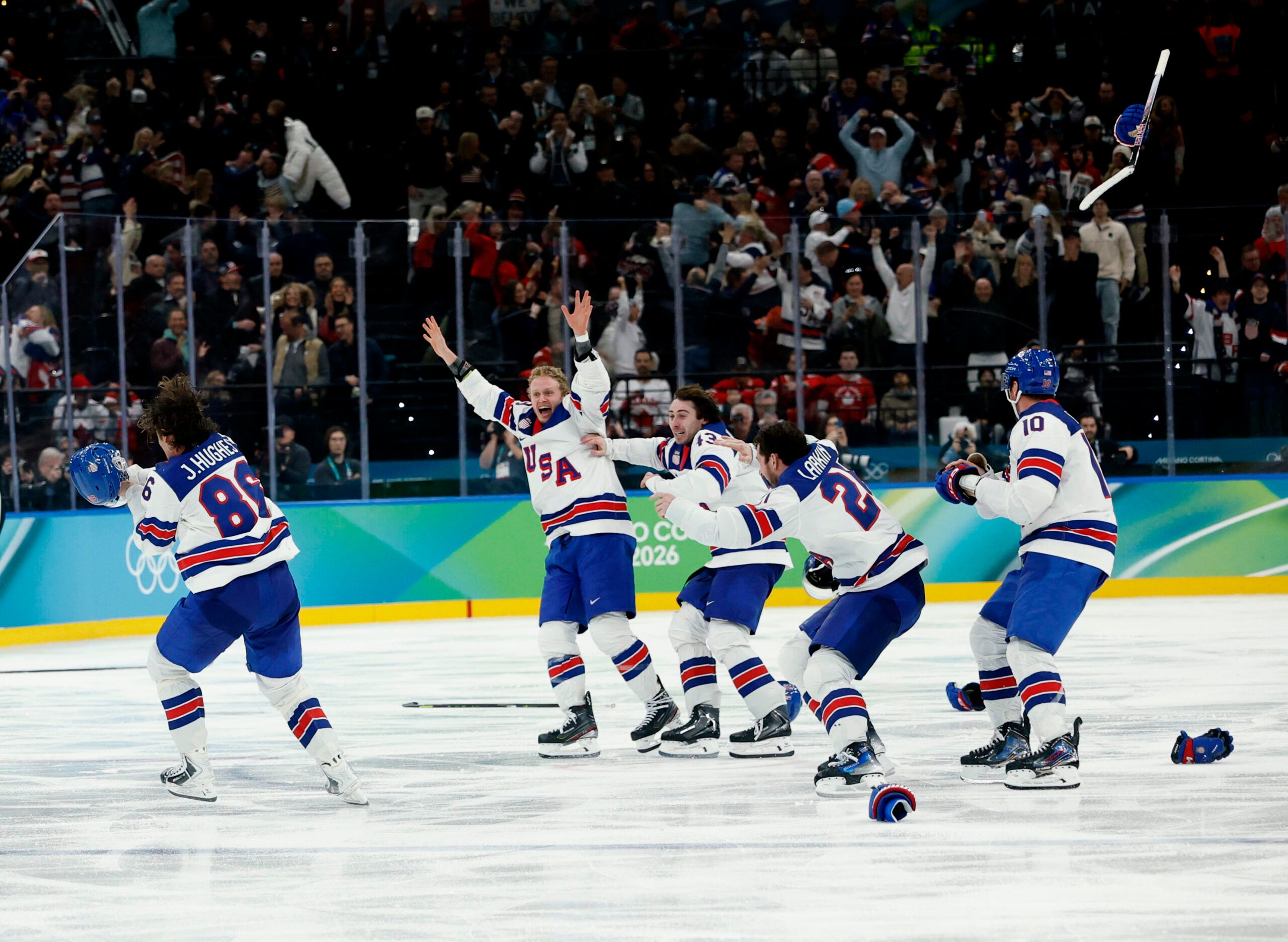 Team USA, 올림픽 캐나다 격파 후 Kendrick Lamar "Not Like Us"로 축하