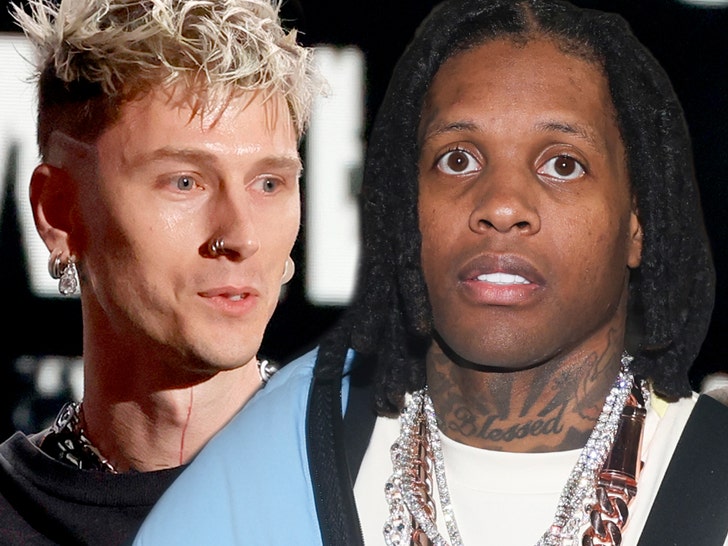 Machine Gun Kelly, Lil Durk 연방 재판에 깜짝 등장