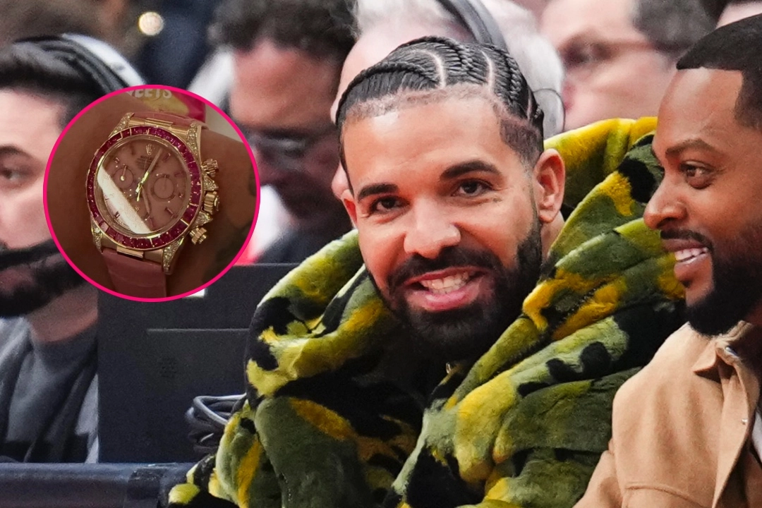 Drake, 100만 달러짜리 초희귀 롤렉스 데이토나 '바비' 착용