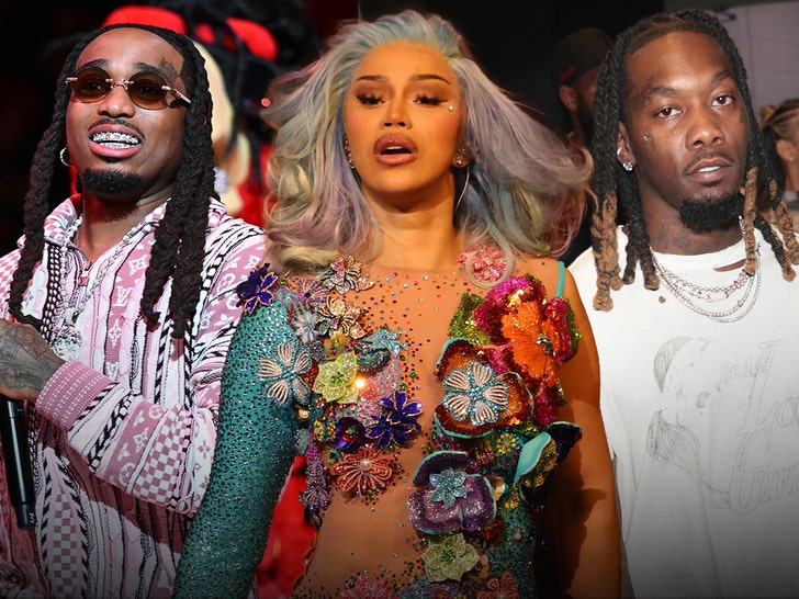 Quavo, Offset과의 갈등에도 Cardi B 콘서트 찾아 지지 보여